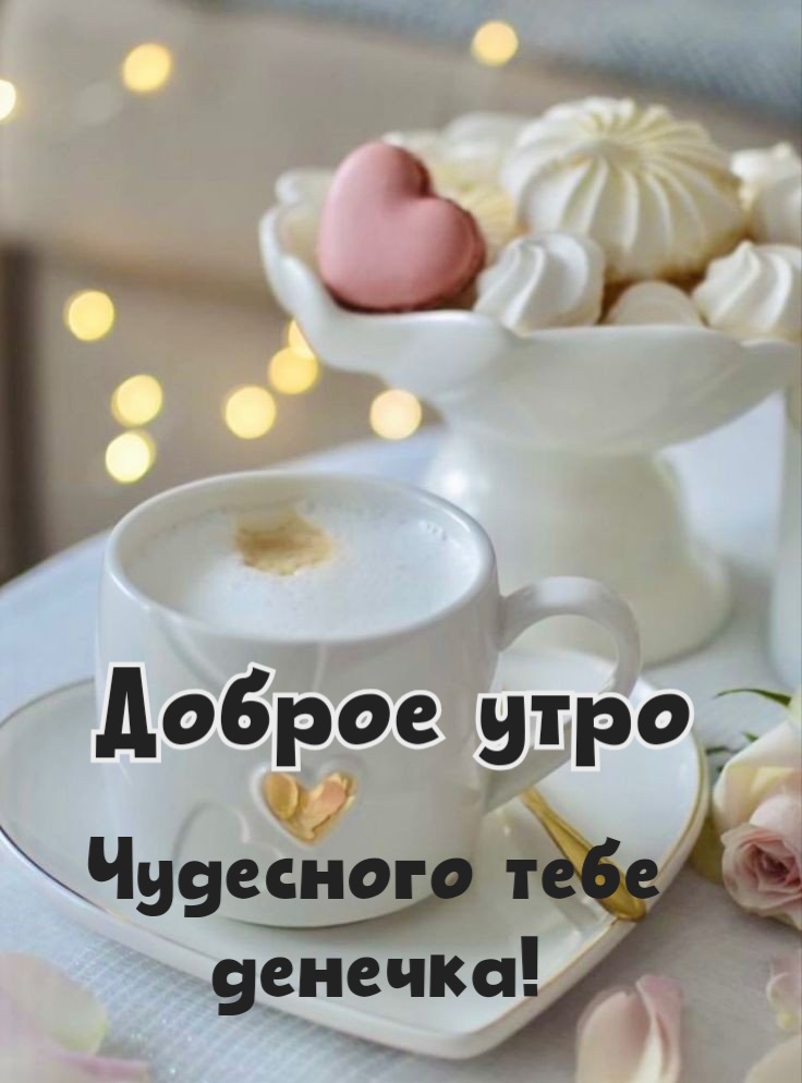 Доброе утро Чудесного тебе  денечка!