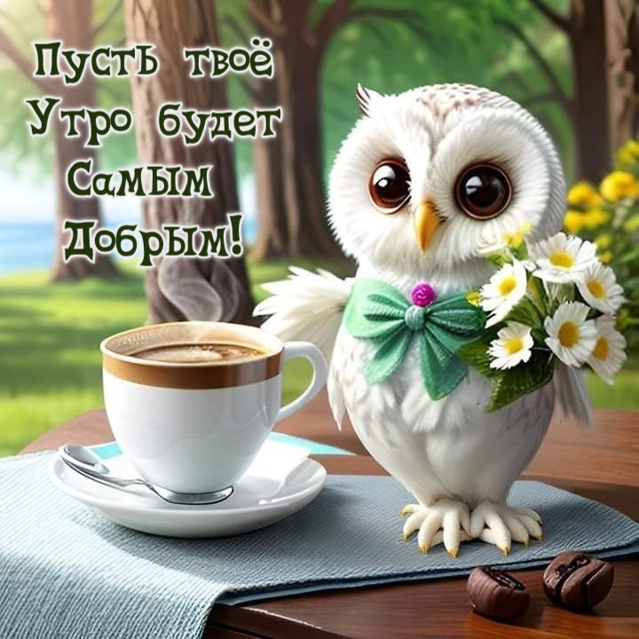 Пусть твоё Утро будет Самым  Добрым!