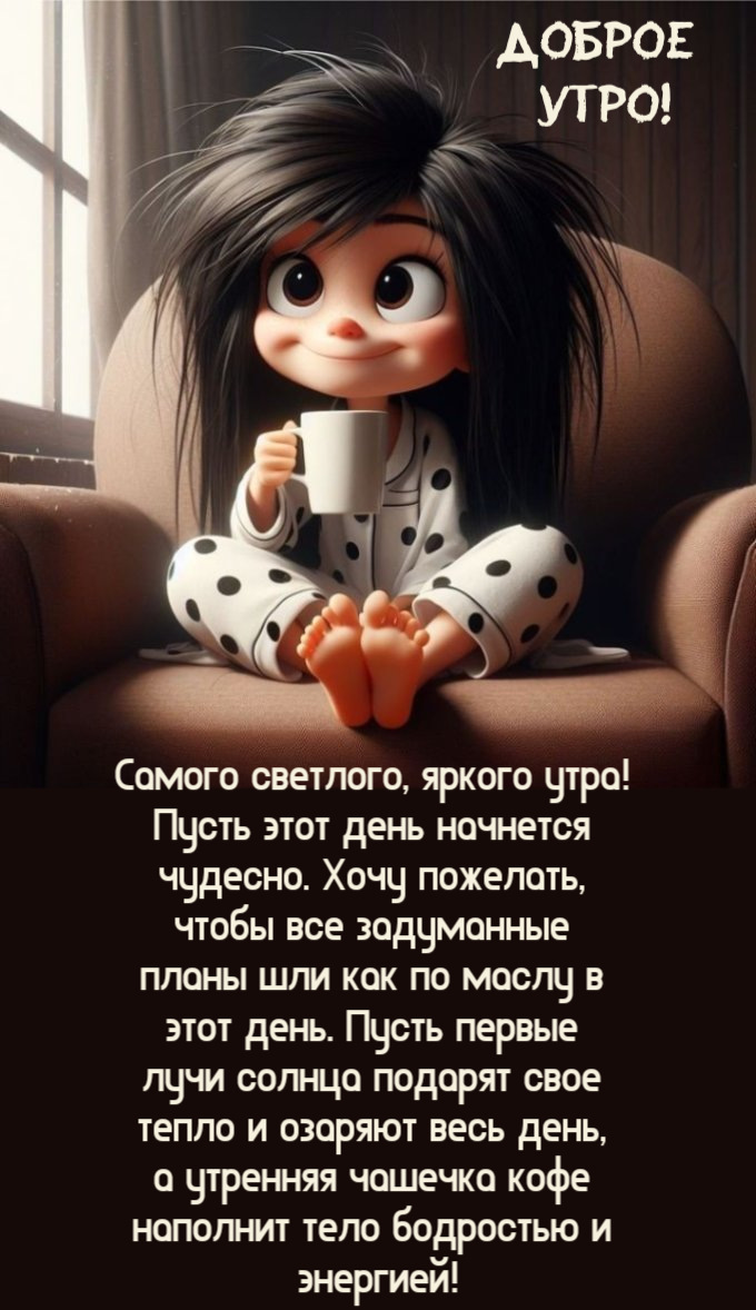Пусть этот день начнется чудесно.