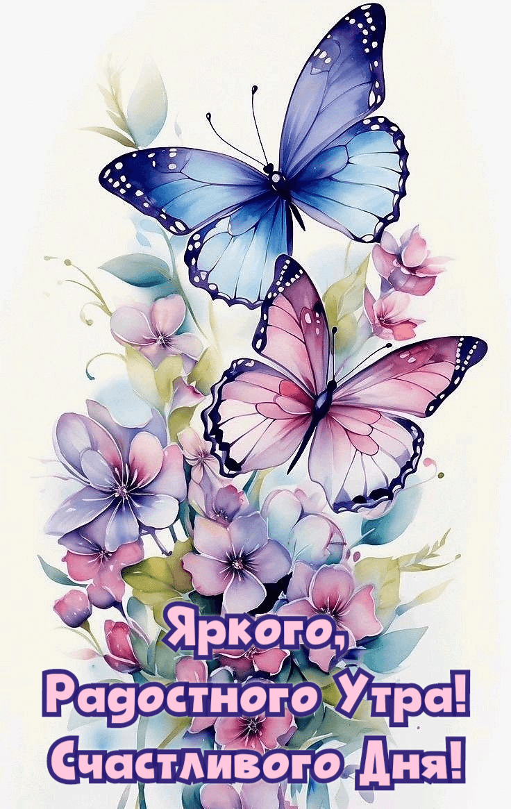 Яркого, Радостного Утра! Счастливого Дня!