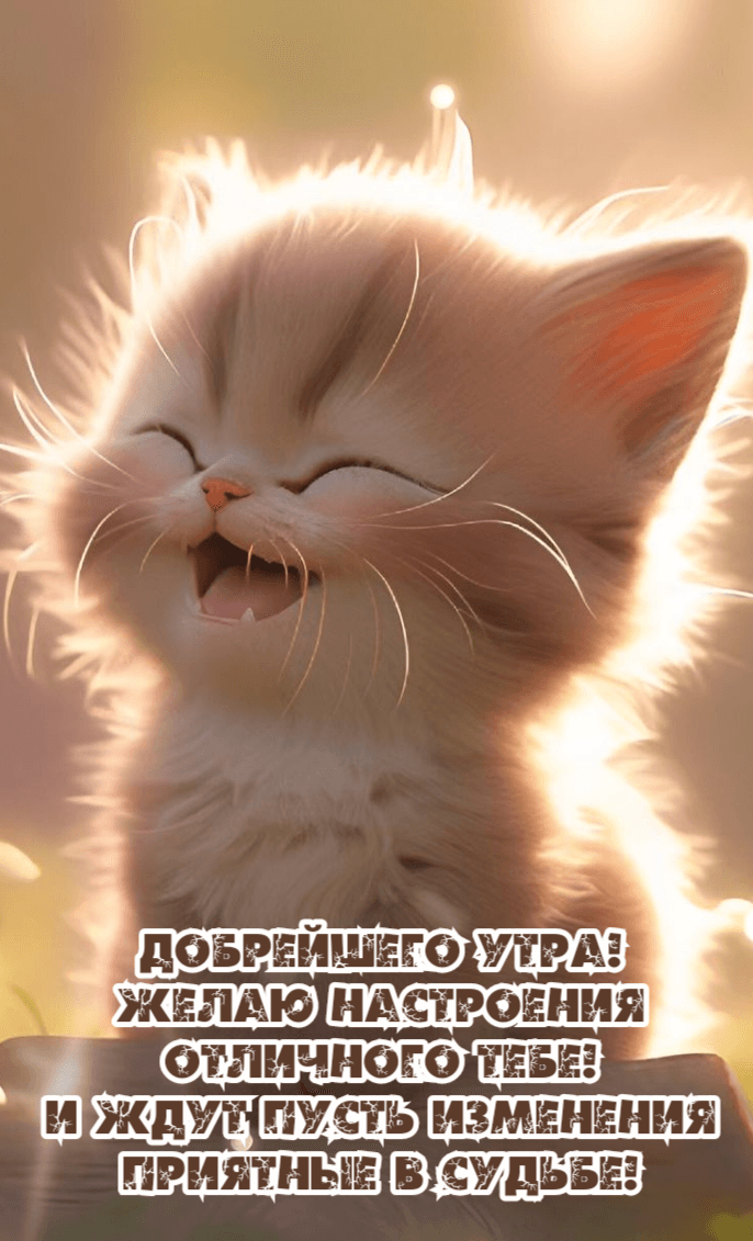 Желаю настроения Отличного тебе!
