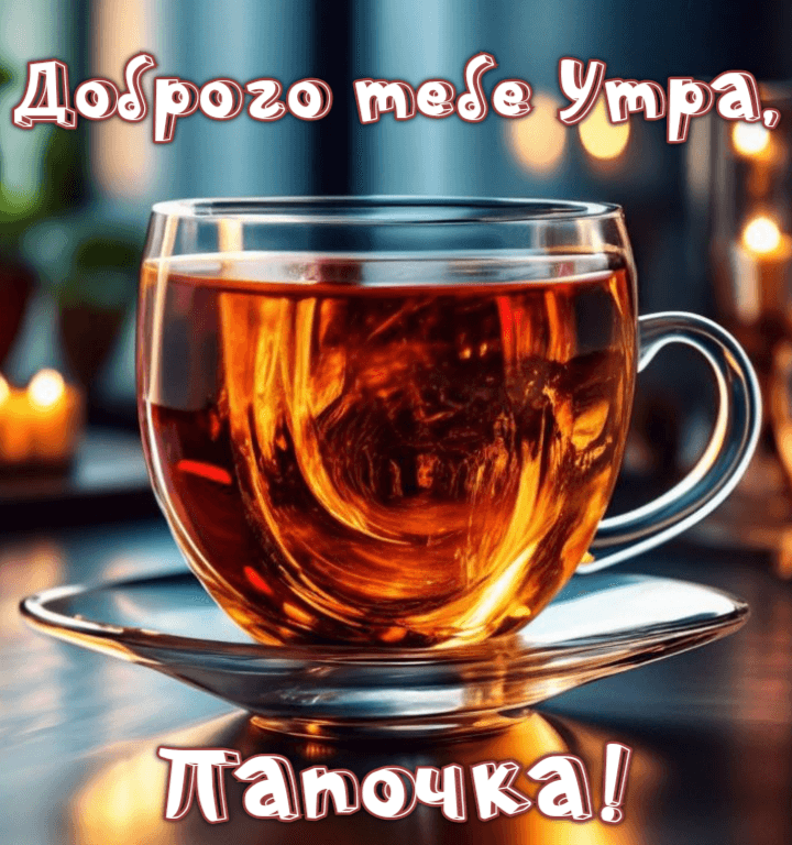 Доброго тебе Утра, Папочка!