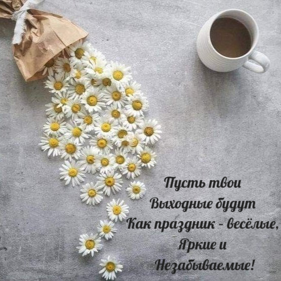 Пусть твои  Выходные будут  Как праздник
