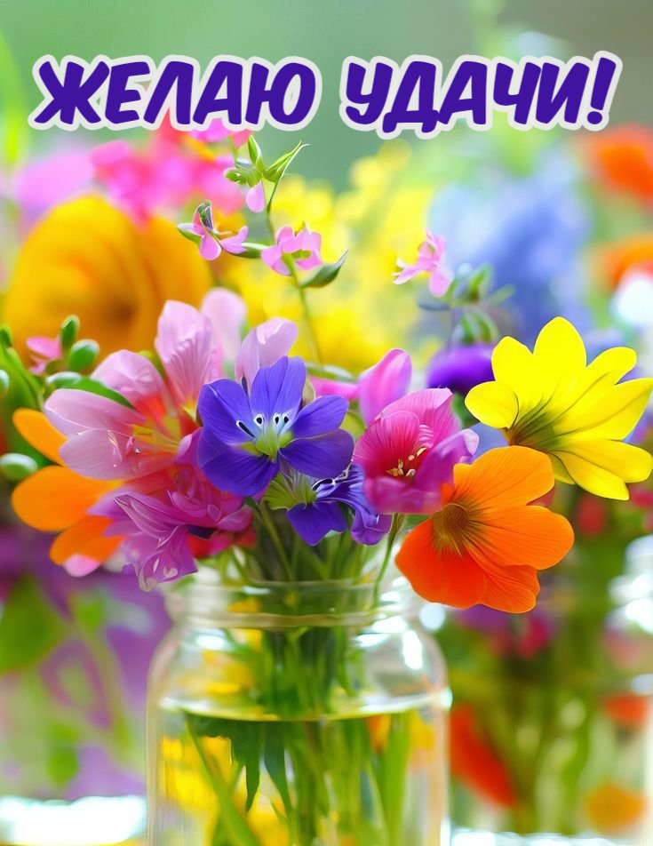 Желаю удачи!