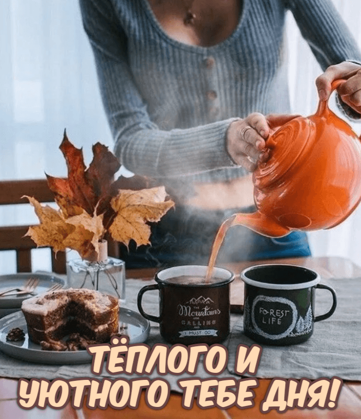 Тёплого и Уютного тебе Дня!