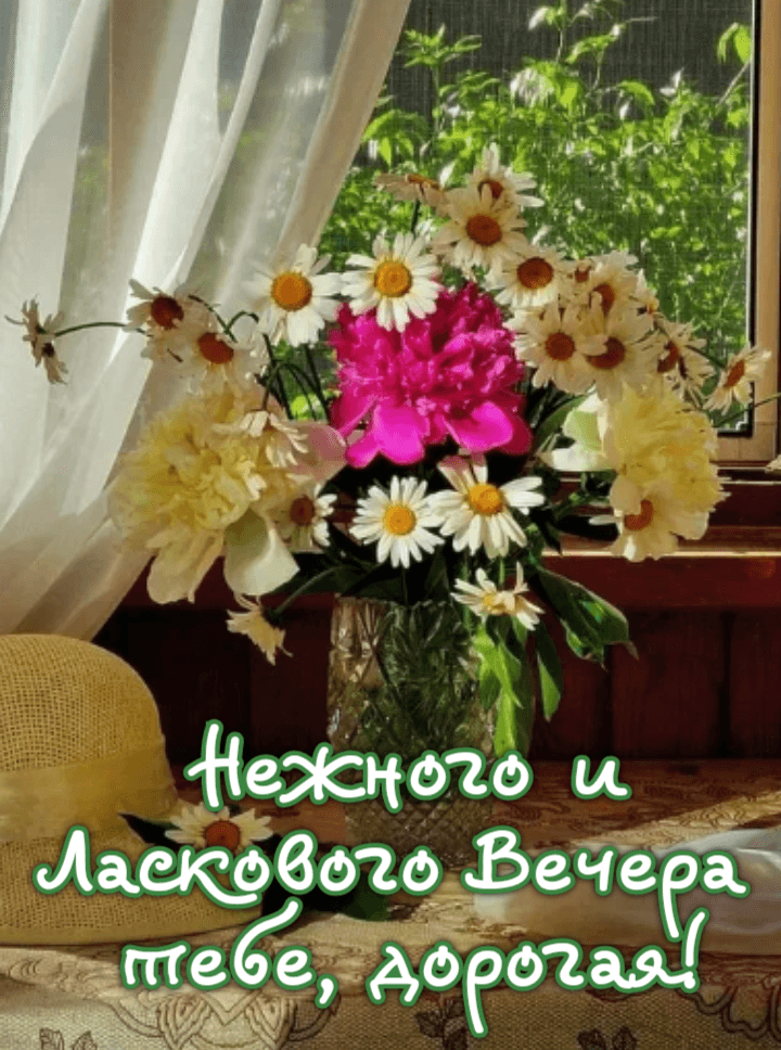 Нежного и Ласкового Вечера тебе, дорогая!