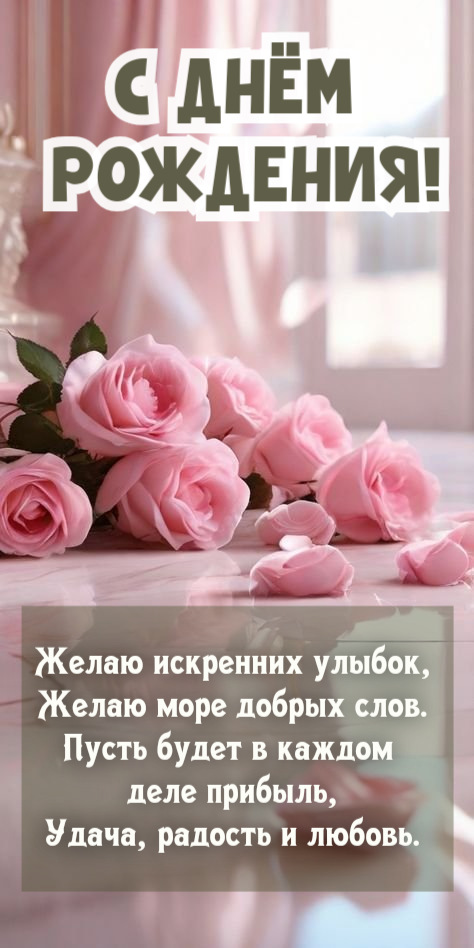 Желаю искренних улыбок