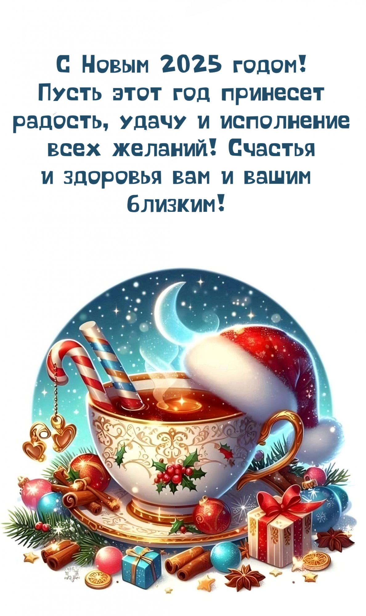 Пусть этот год принесет радость, удачу