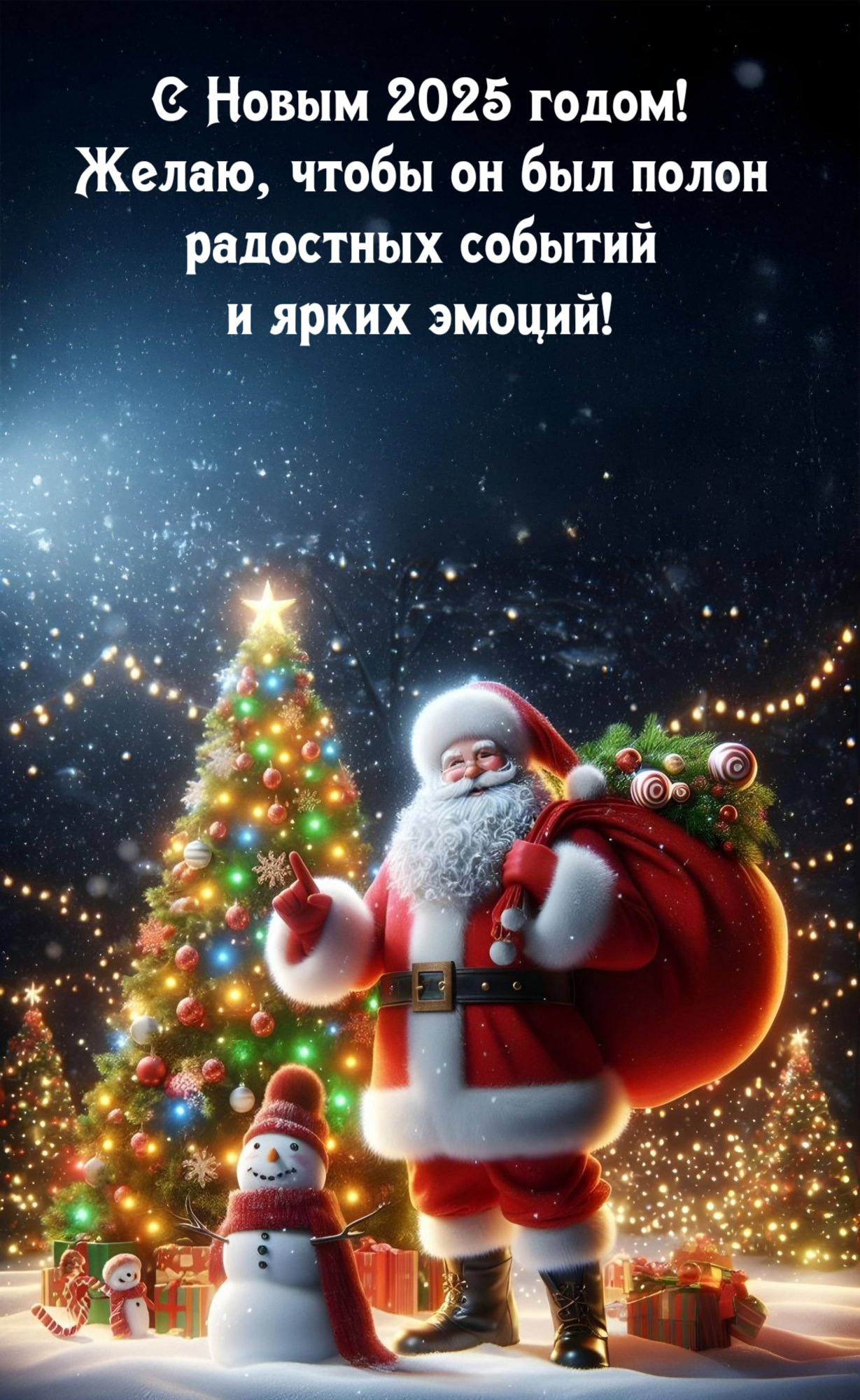 Желаю, чтобы он был полон радостных событий