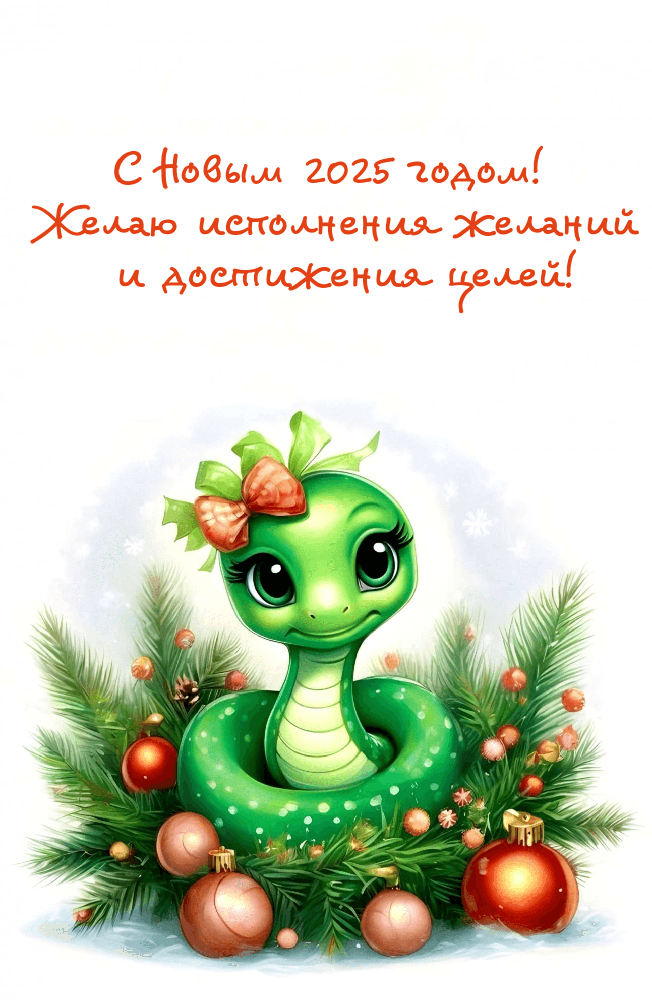 Желаю исполнения желаний и достижения целей!