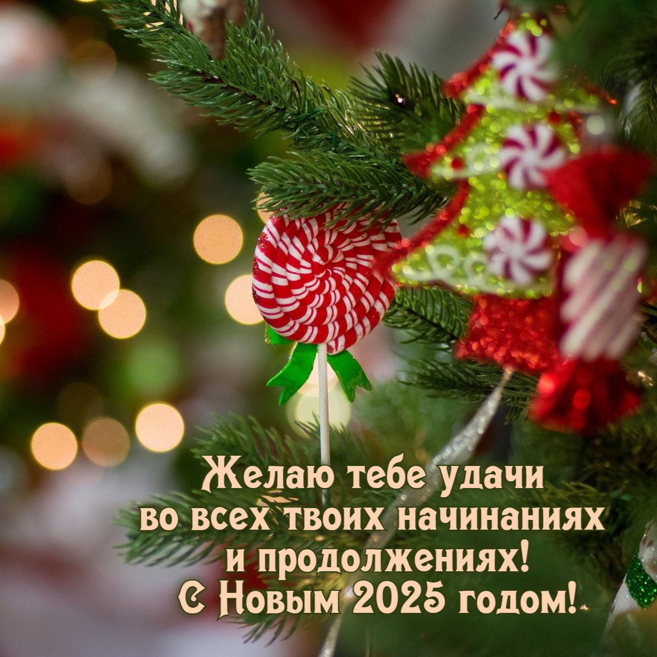 Желаю тебе удачи во всех твоих начинаниях и продолжениях!