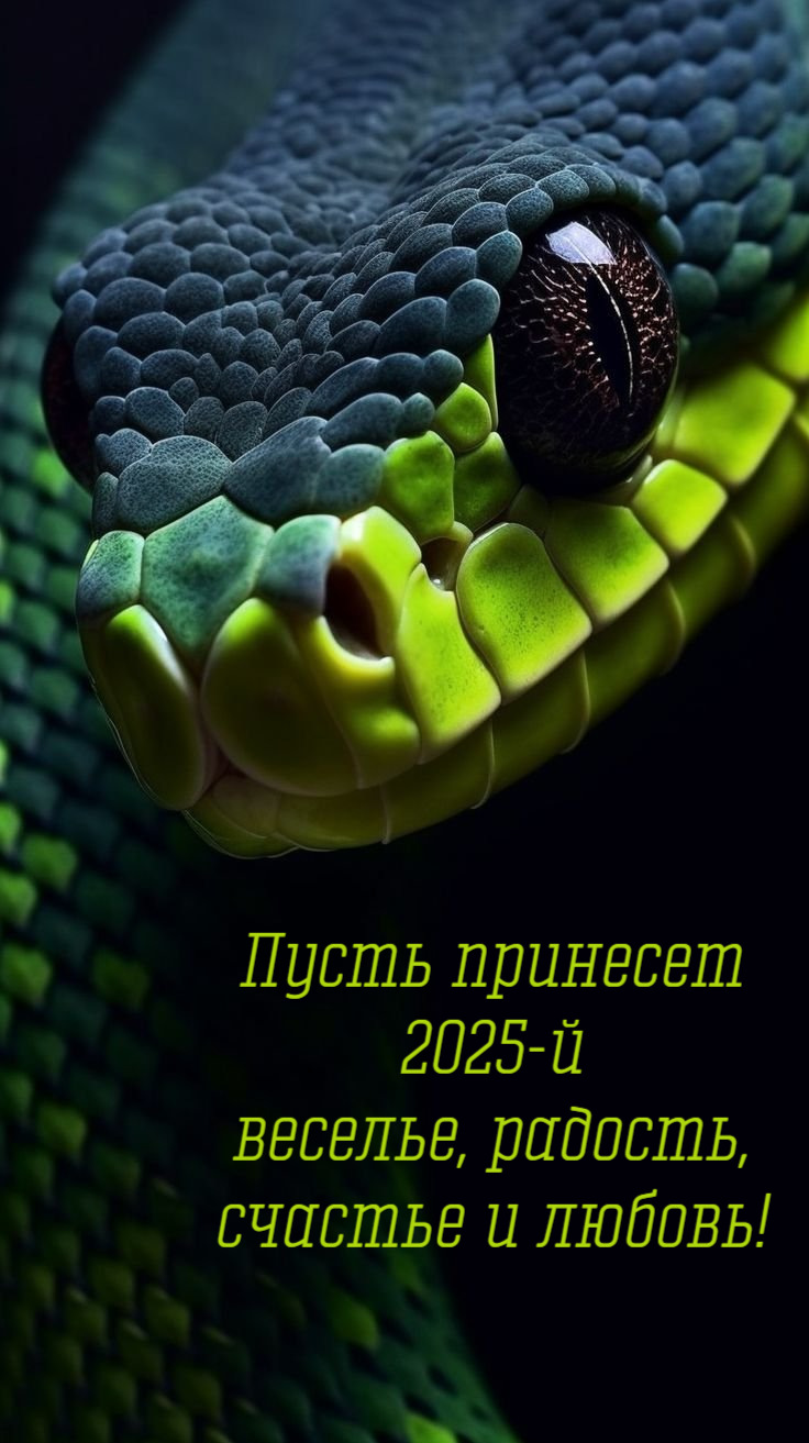 Пусть принесет 2025-й веселье, радость, счастье и любовь!