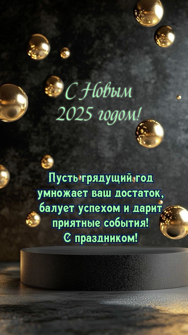 Пусть грядущий год умножает ваш достаток