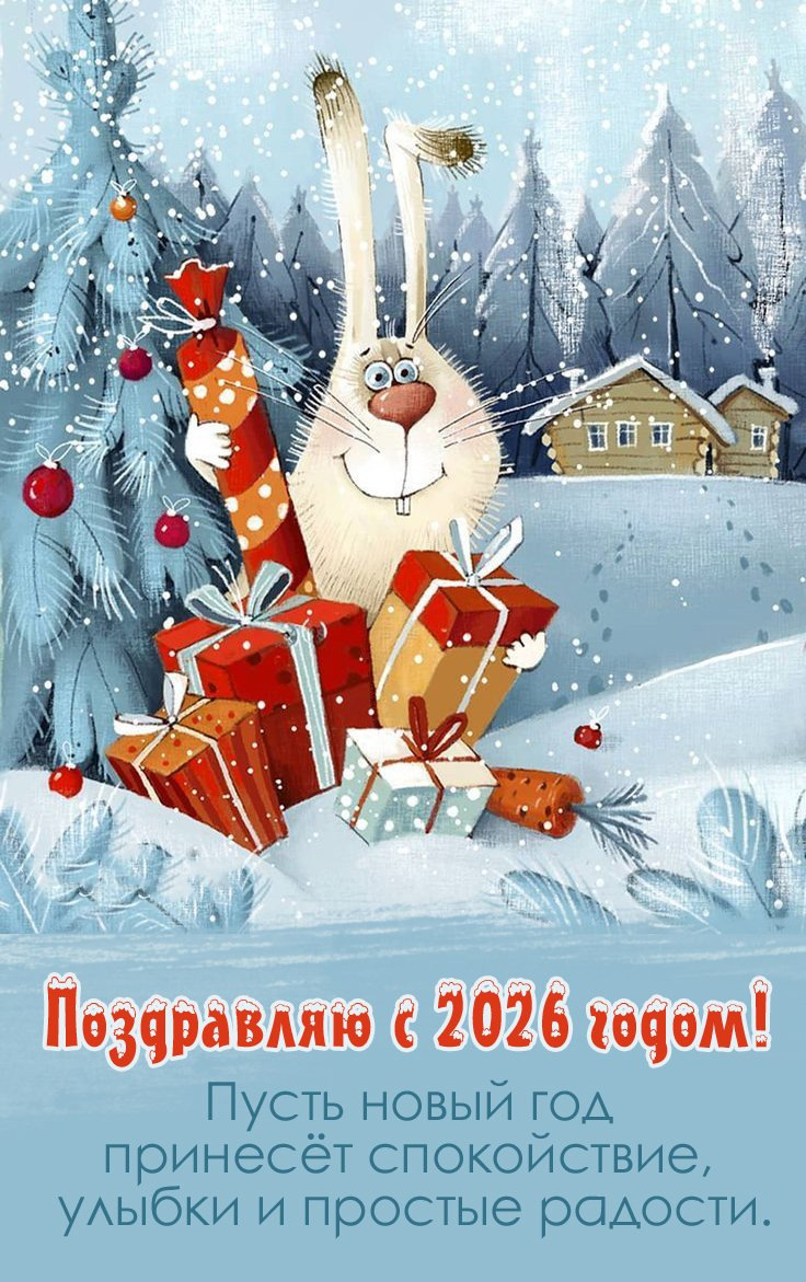 Пусть новый год принесёт спокойствие и простые радости.